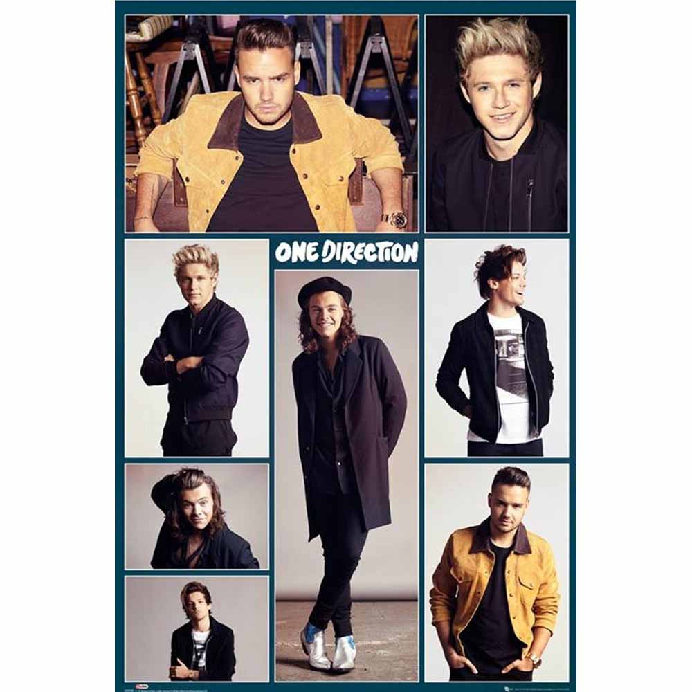ONE DIRECTION ワンダイレクション (結成 15周年 ) - (絶版ポスター)Grid2 / ポスター - PGS